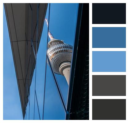 Berlin Building Television Tower Image